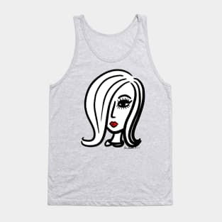 Red Lips Series 2 Tank Top